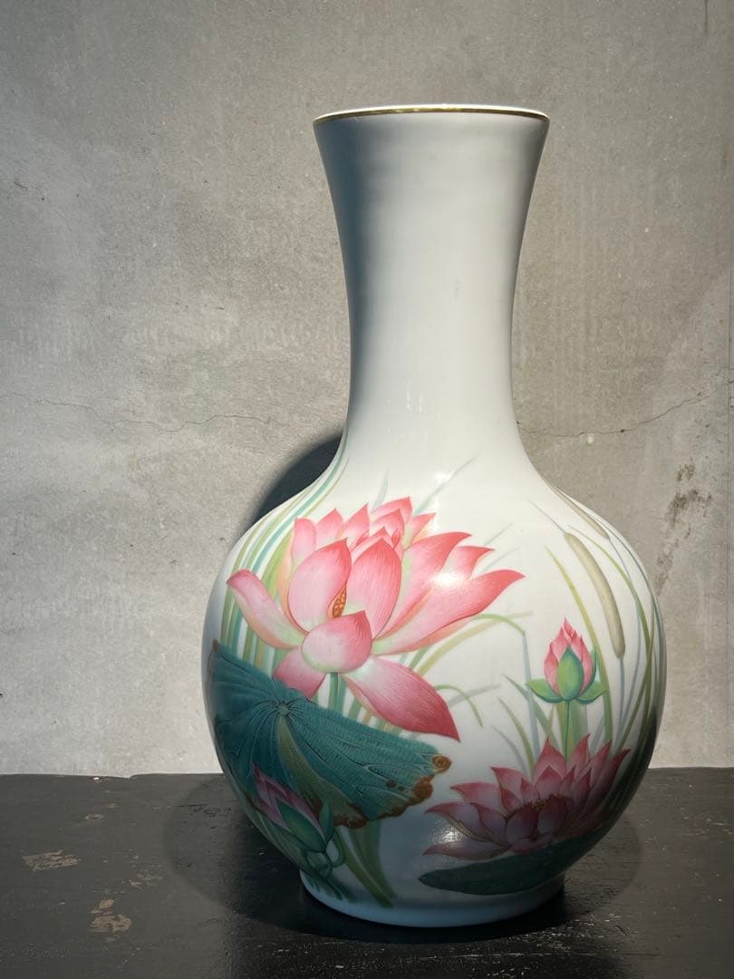 PORCELAINE DE PARIS／ポーセリン・ド・パリス 手彩花入／花器