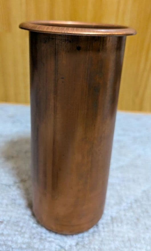 漆器 花瓶 黒色 花柄 台付