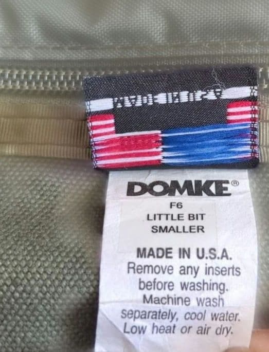 DOMKE カメラバッグF-6 ドンケ オリーブカーキ ショルダーバッグ 中古品