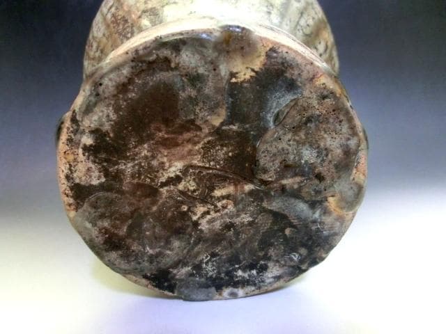 壷■古黄瀬戸 永仁銘瓶子 古壺 時代物 春光 水 古い花器 花瓶 瓶子 骨董■