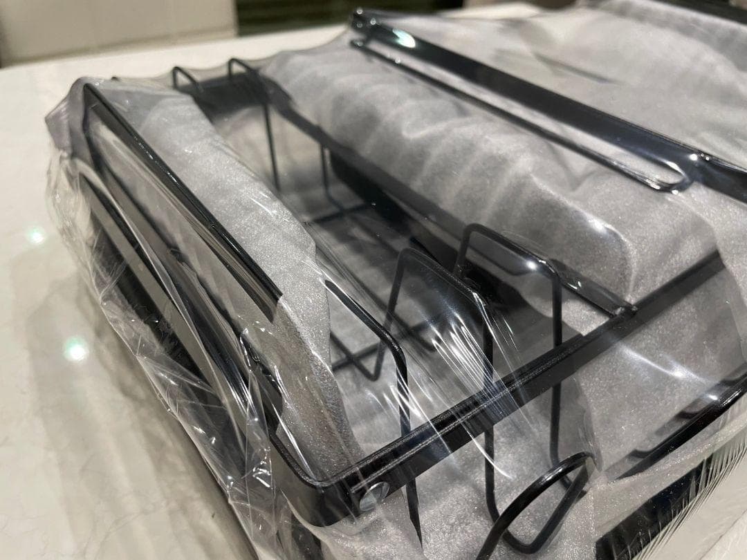 ☆水切りラック☆2段☆ブラック☆整理☆食器☆水切りかご☆水切り☆料理☆キッチン☆