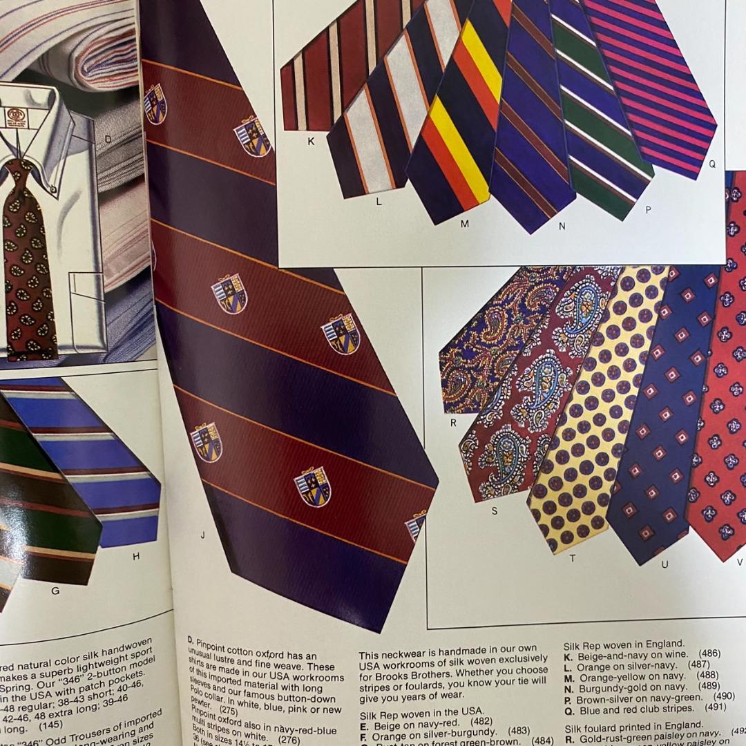 ダ*郎様 Brooks Brothers ギフトカタログ 1986-1993