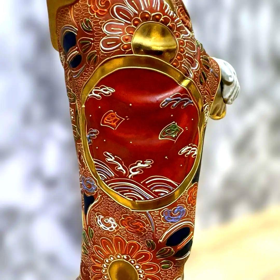 あ*し様 九谷焼　観音菩薩　金彩　骨董品　美術置物　仏像　期間限定値引き