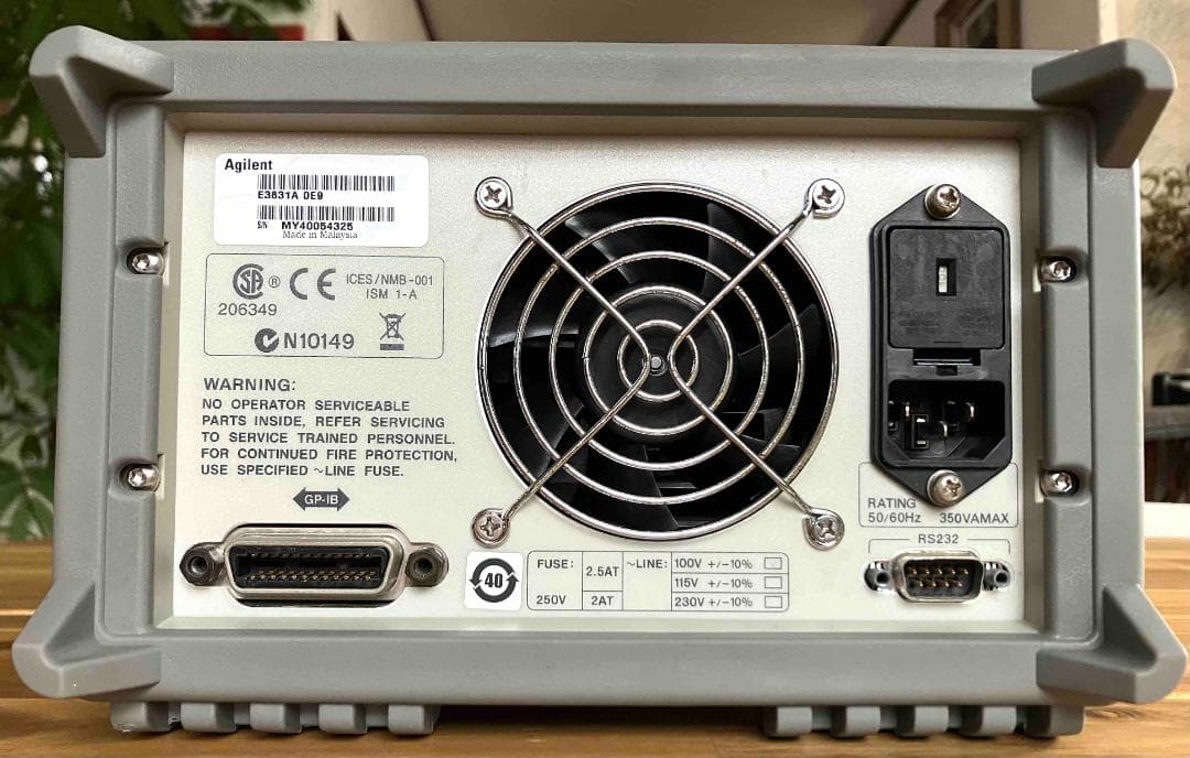 Agilent E3631 +/-25V/1A 6V/5A 正常動作品