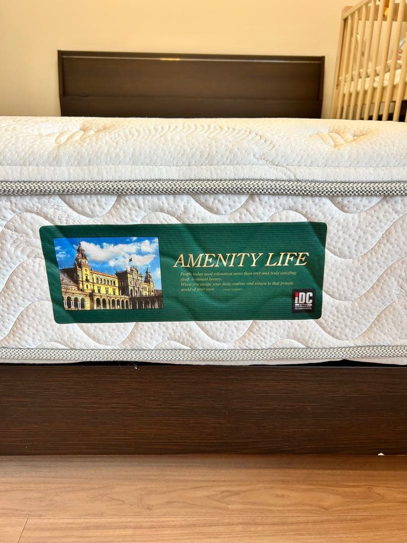 フランスベッド ベッドフレーム(ダブル)、マットレスセット