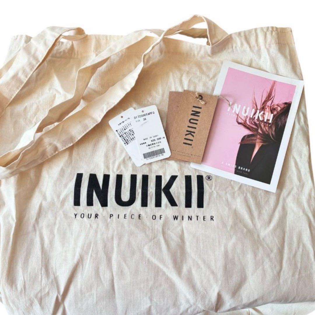 新品タグ付き✨ INUIKIIイヌイキムートンブーツチャコールグレー36裏ボア