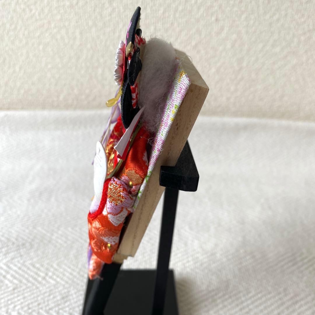 浅草寺 歳の市 特製 押絵羽子板 藤娘 江戸 縁起物 伝統工芸品 節句御飾り