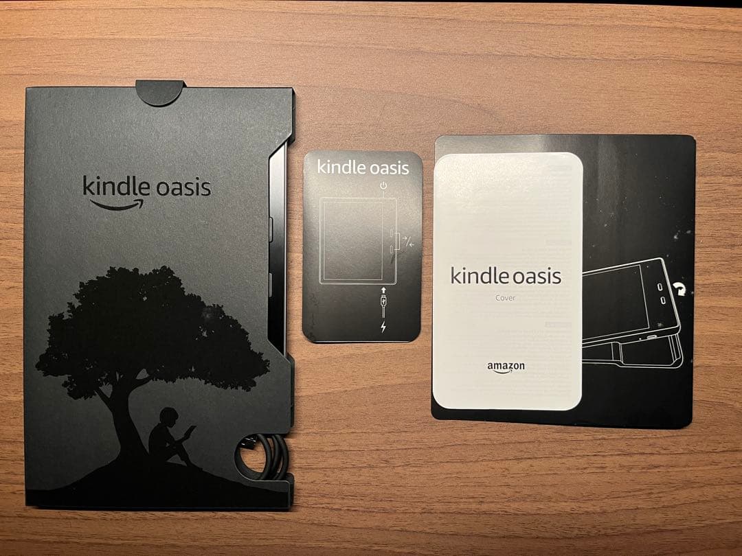 【美品】Kindle Oasis 第10世代 純正カバー付き【付属品完備】