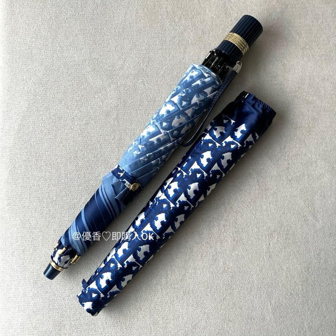 美品✨Christian Dior トロッター 折りたたみ 傘 ヴィンテージ