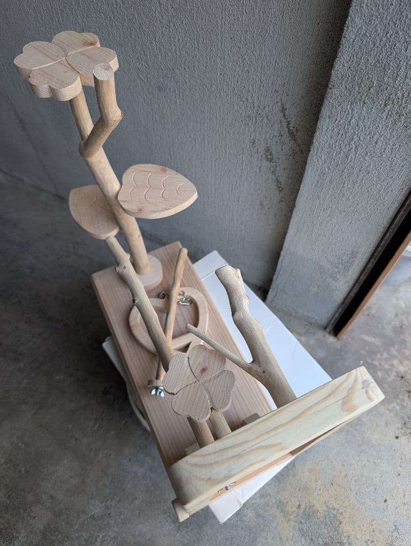 バードアスレチック30 折りたたみ式、止まり木アレンジ可能