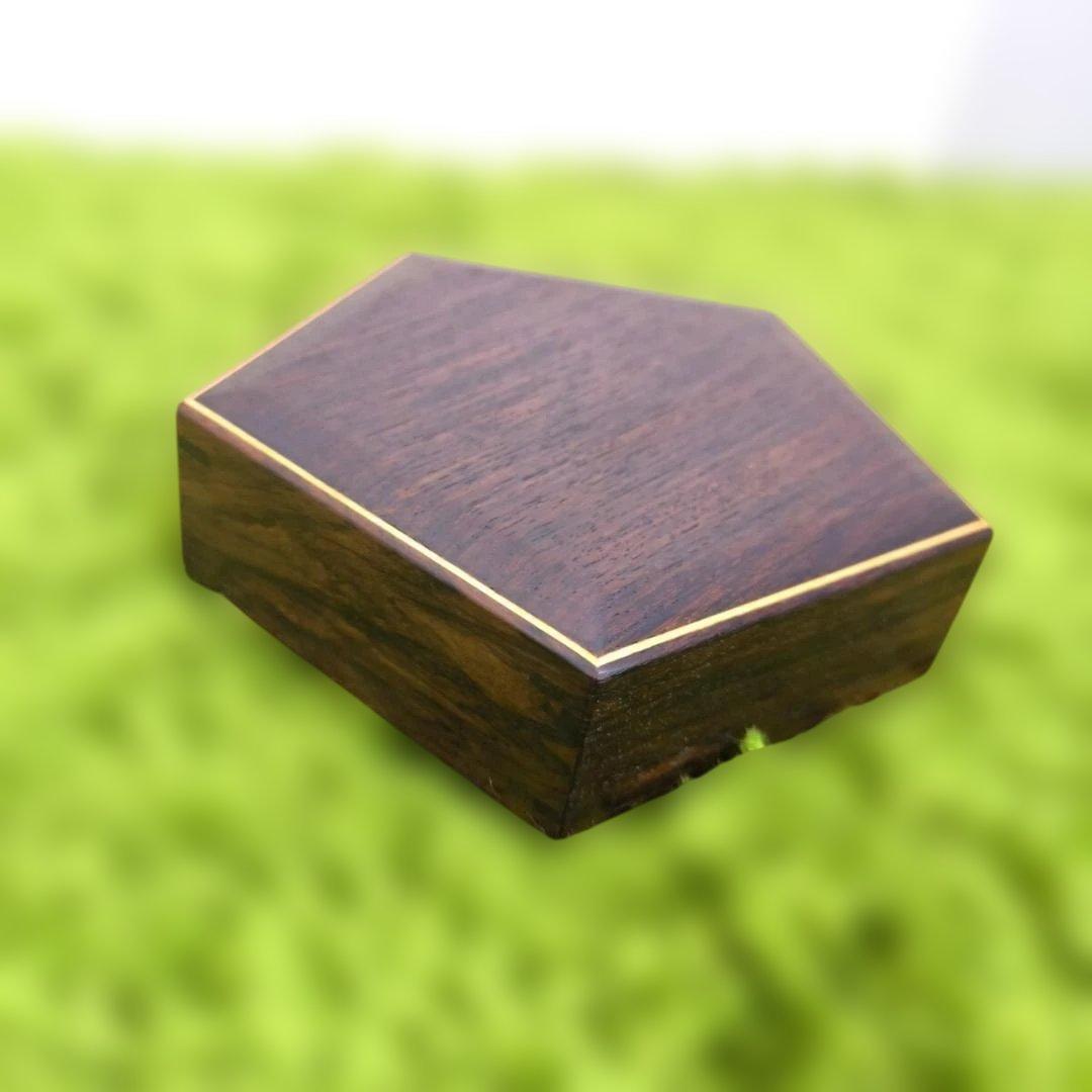 からくり細工　安兵衛　五角小箱　秘密箱