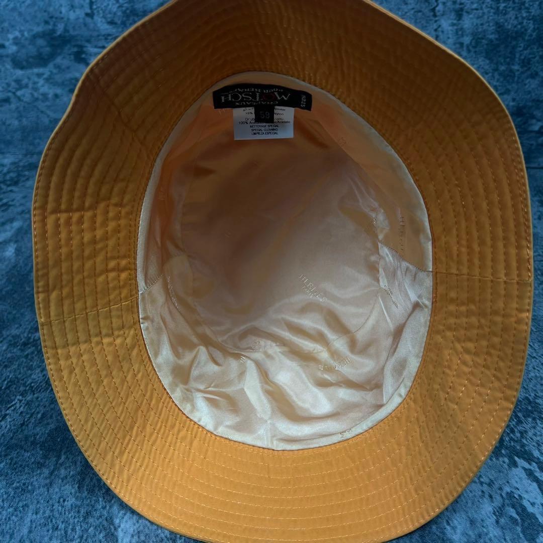美品 【HERMÈS】MOTSCH エルメス バケットハット 59