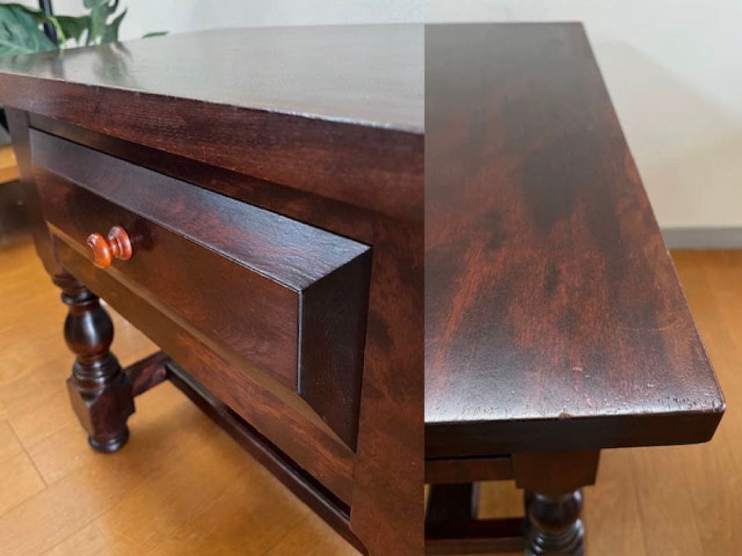 松本民芸家具　ナイトテーブル　14.8万　工芸　アンティーク　ヴィンテージ　民藝