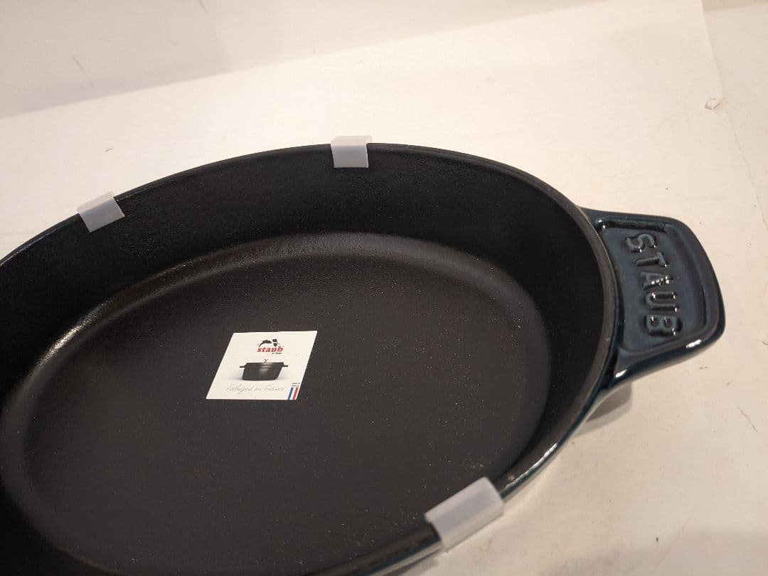 【未使用】Staub　オーバルホットプレート　ラ・メール　23cm　ストウブ