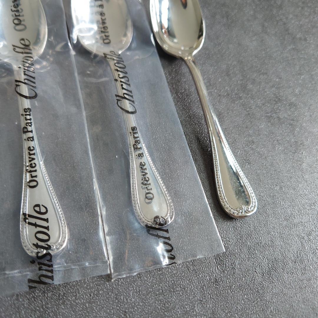 美品 クリストフル マルメゾン デミタススプーン 未開封含む 6点