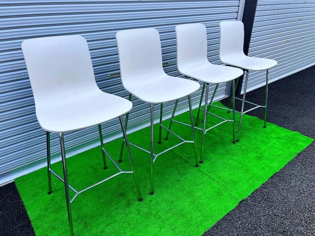 vitra./ヴィトラ ×4脚 HAL STOOL(ハル スツール ミディアム)