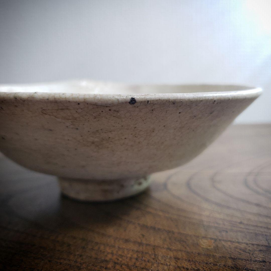 茶碗　抹茶碗　茶道具　茶器　平茶碗　浅鉢　盛皿　白　江戸