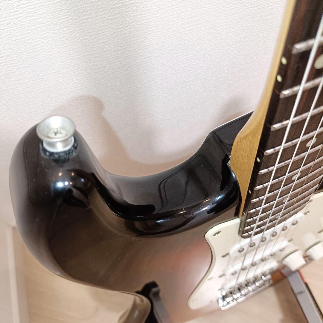 【メンテ済み】Squier ストラトキャスター エレキギター 本体 サンバースト