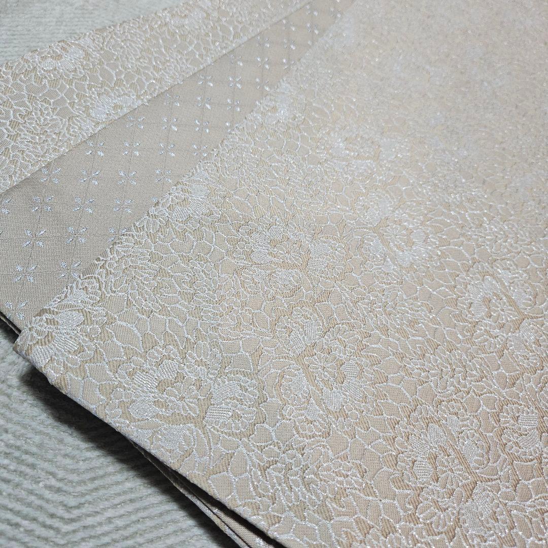 今！振り袖から訪問着　万能な袋帯になります。お仕立て上がり