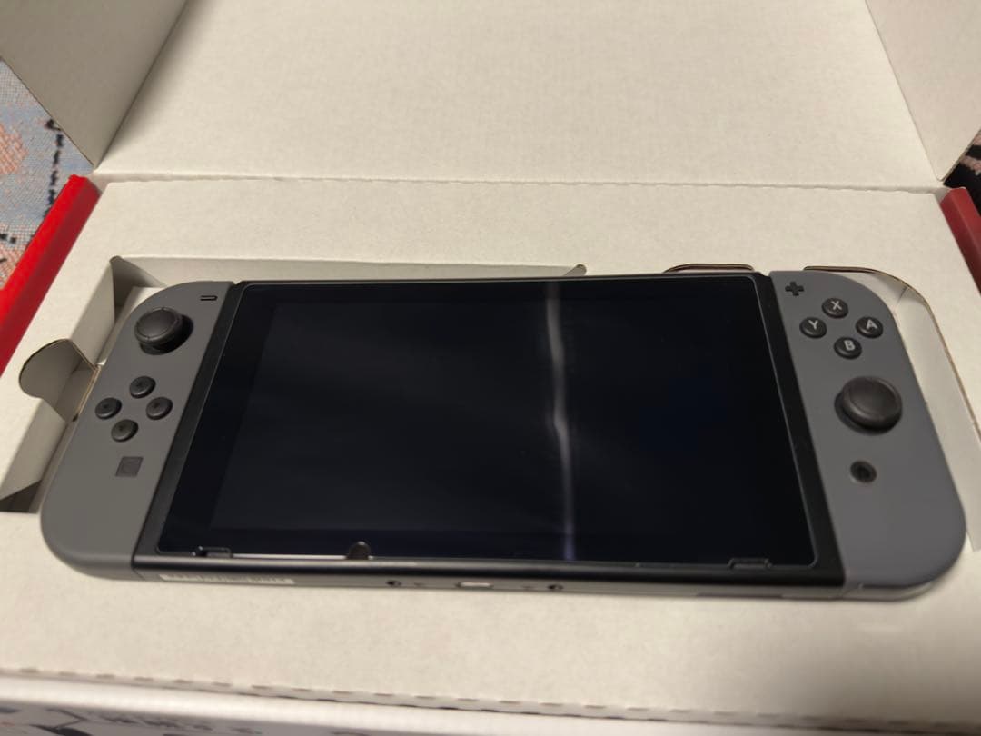 無*）様 Nintendo Switch 本体 グレー / 収納ケース / リン
