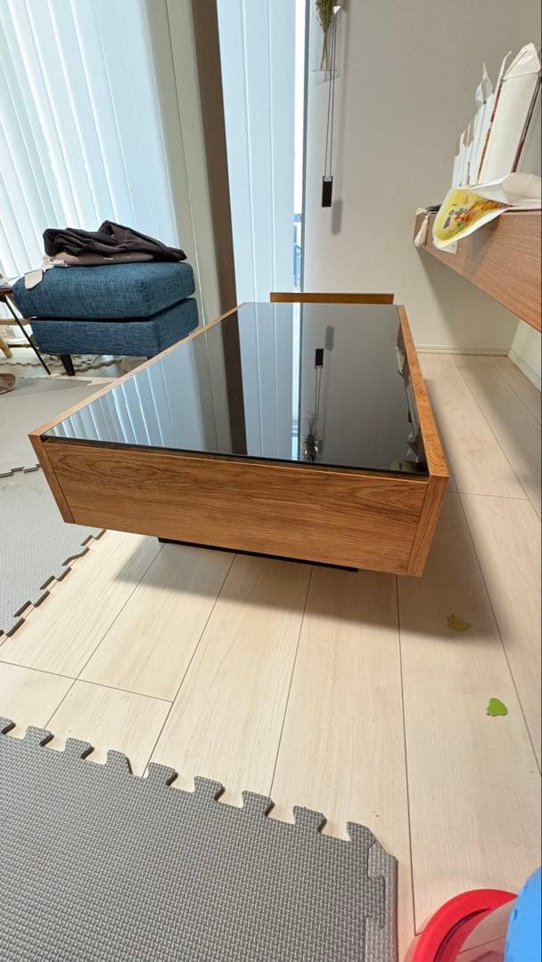 ビンテージスタイル ローテーブル 105cm