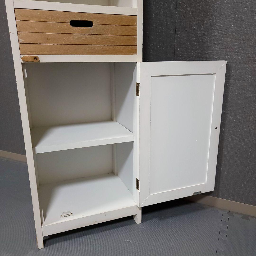 天然木トールキャビネット 45×35×150(cm)