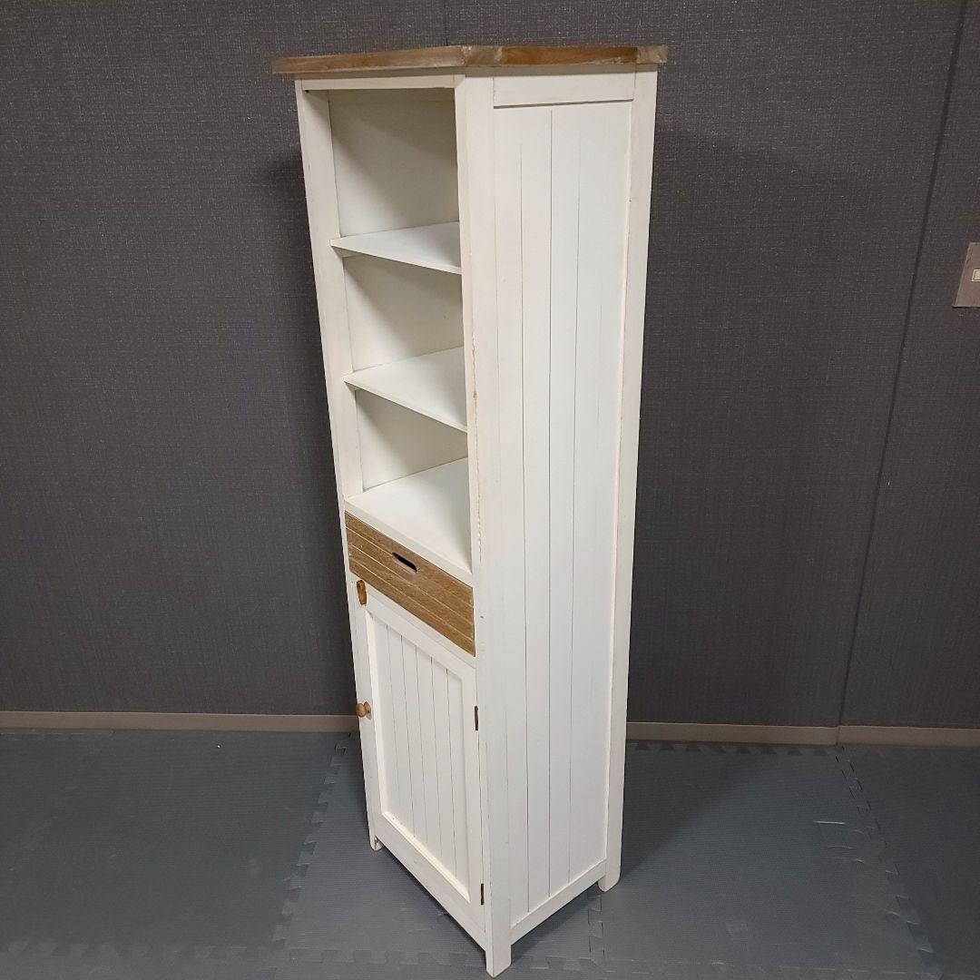 天然木トールキャビネット 45×35×150(cm)