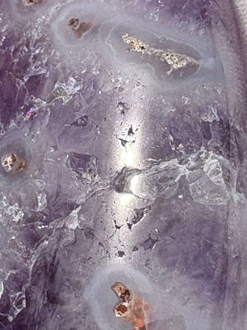 ✴️絶品❤️極美品　ピンクアメジスト　桜瑪瑙　水滴形　置物　天然石