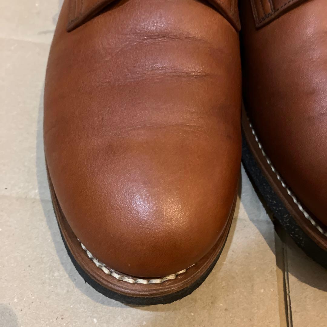 スコッチグレイン　ブリックカジュアル　ブラウン　26cm EEE 栃木レザー