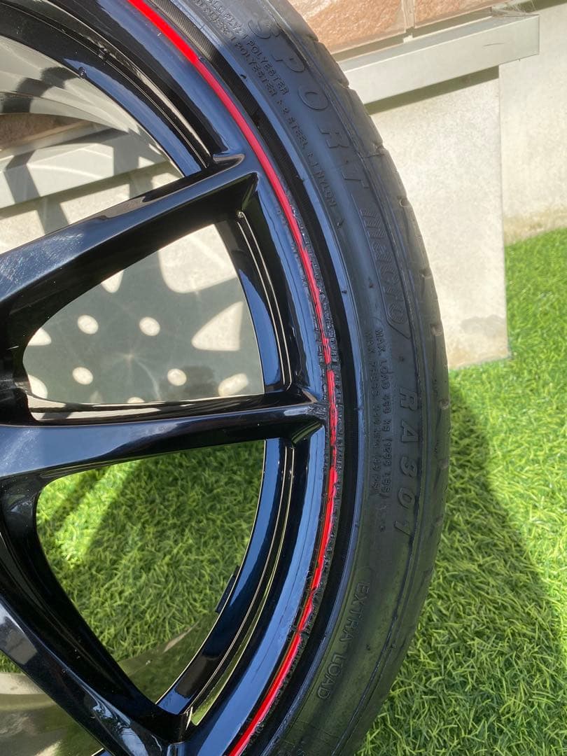 純正19インチアルミホイールセット GRX130 マークX G