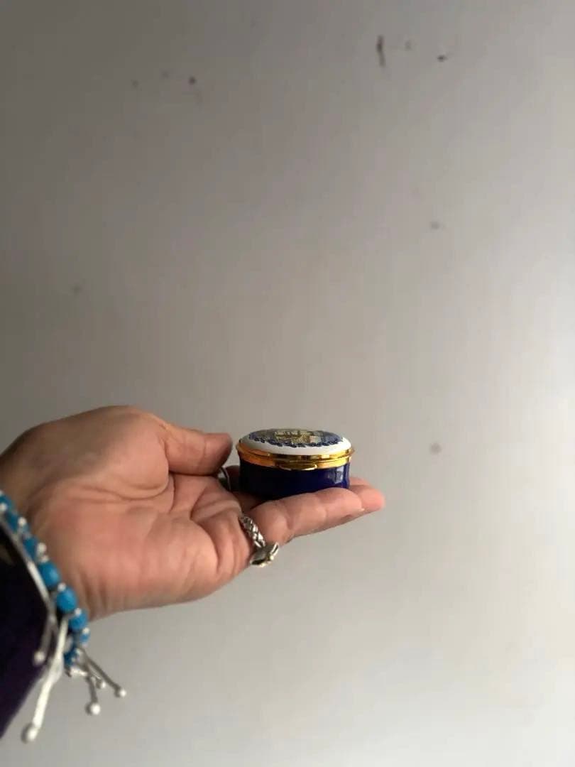 802 HALCYON DAYS ハルシオンデイズ エナメルボックス② 英国製