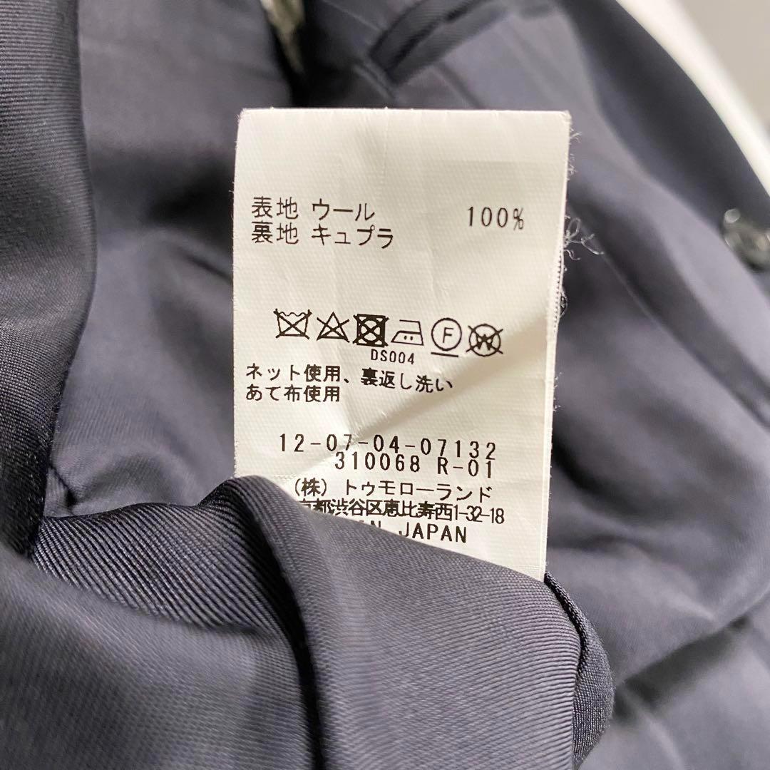 近年モデル✨　MACPHEE ウールギャバジン ダブルブレストジャケット　紺ブレ