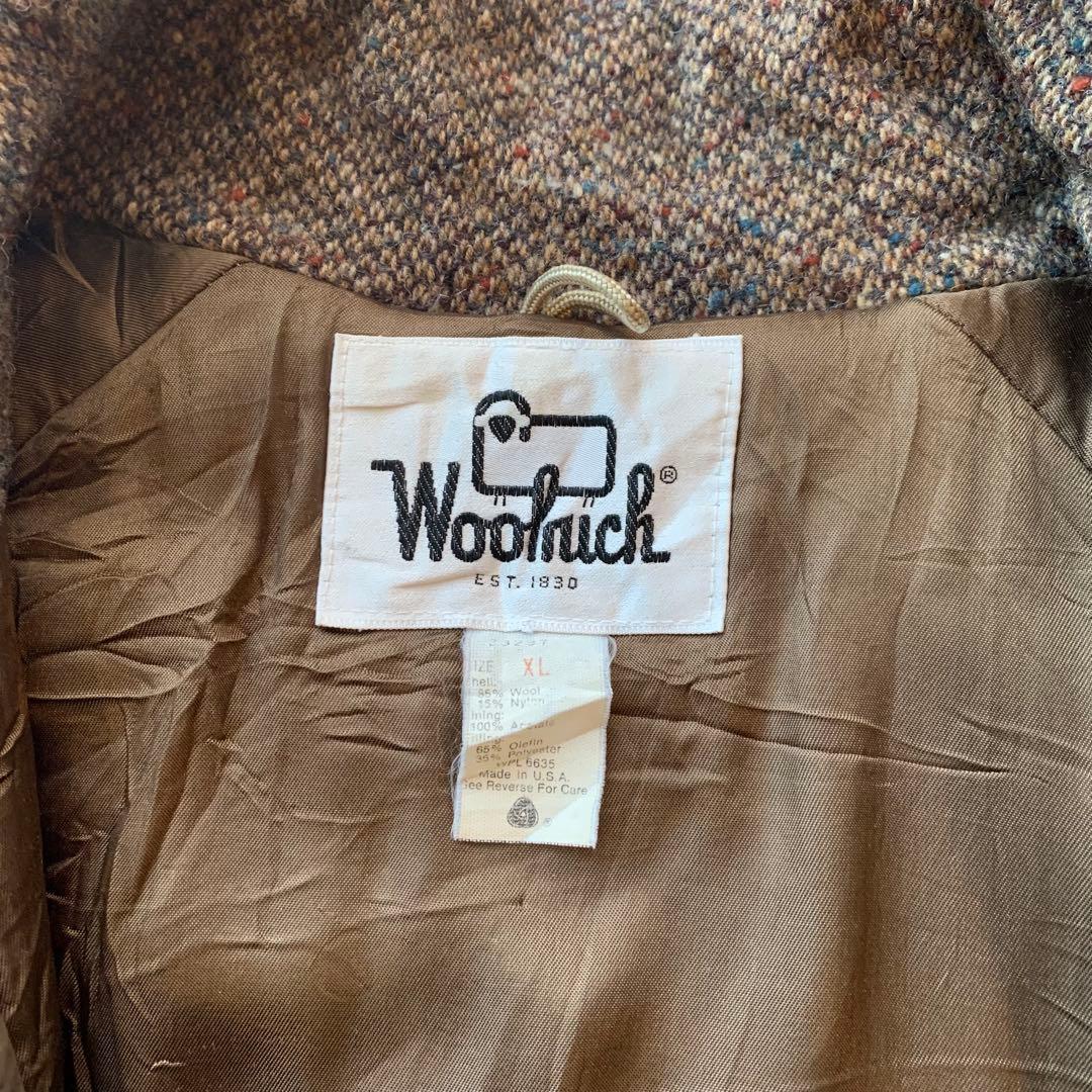~70s Vintage Woolrich ツイード クルーザー USA製 古着