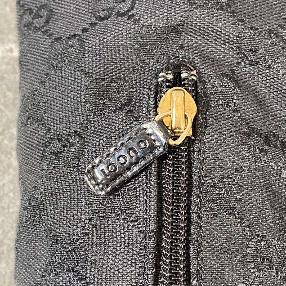 GUCCI グッチ　GGパターン モノグラム　ロングブーツ　ブラック 　22cm