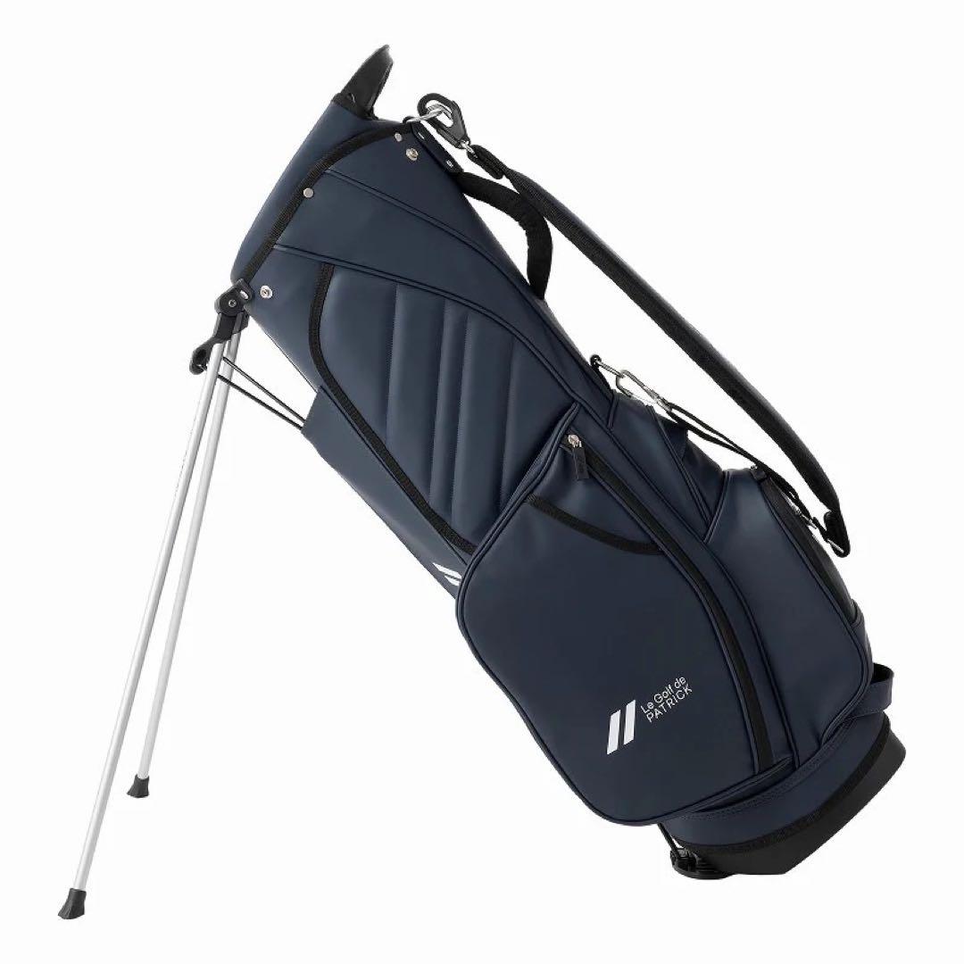 パトリックゴルフ　キャディバッグ　ネイビー　新品未使用