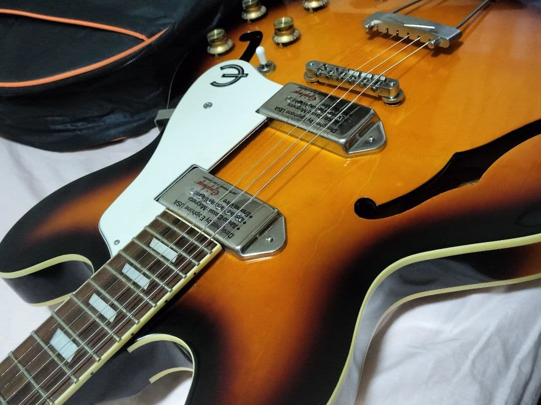 Epiphone エピフォン CASINO カジノ サンバースト フルアコ