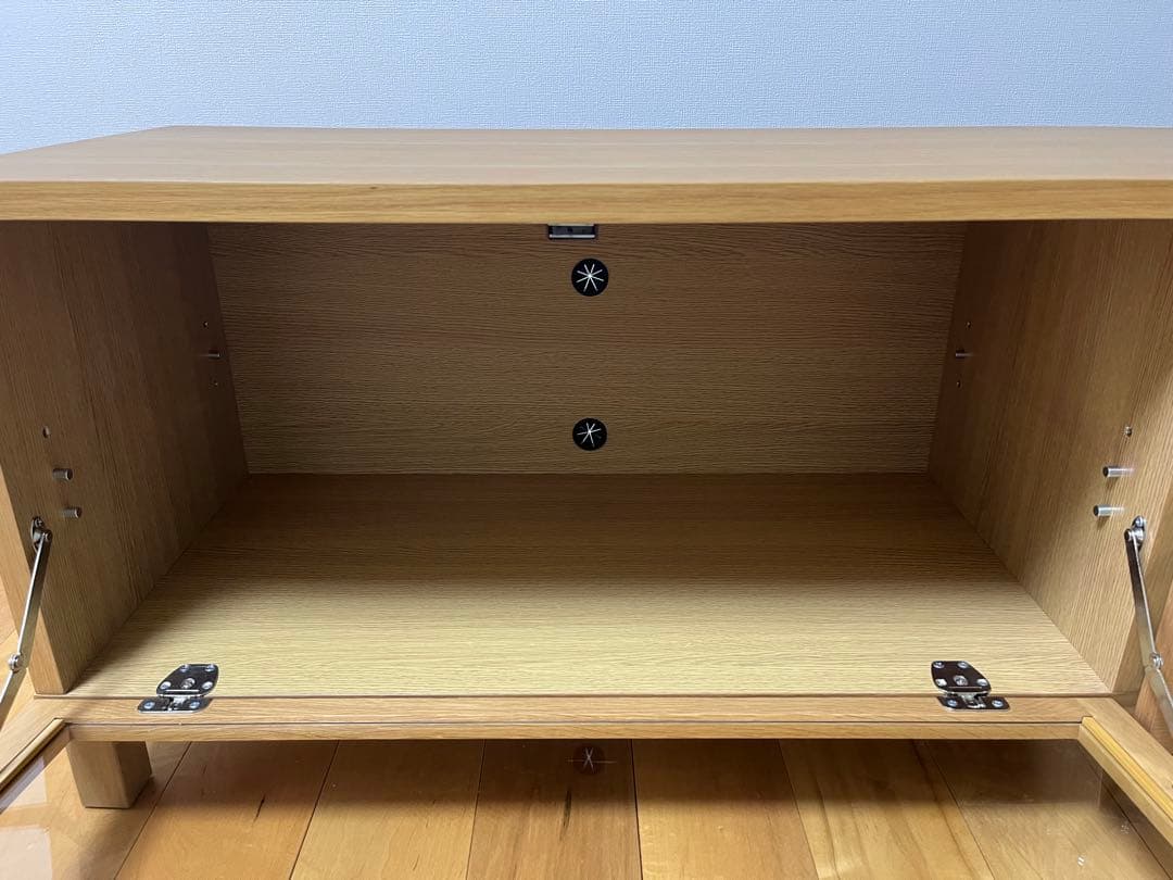 【無印良品】テレビボード オーク材ＡＶラック　幅150㎝