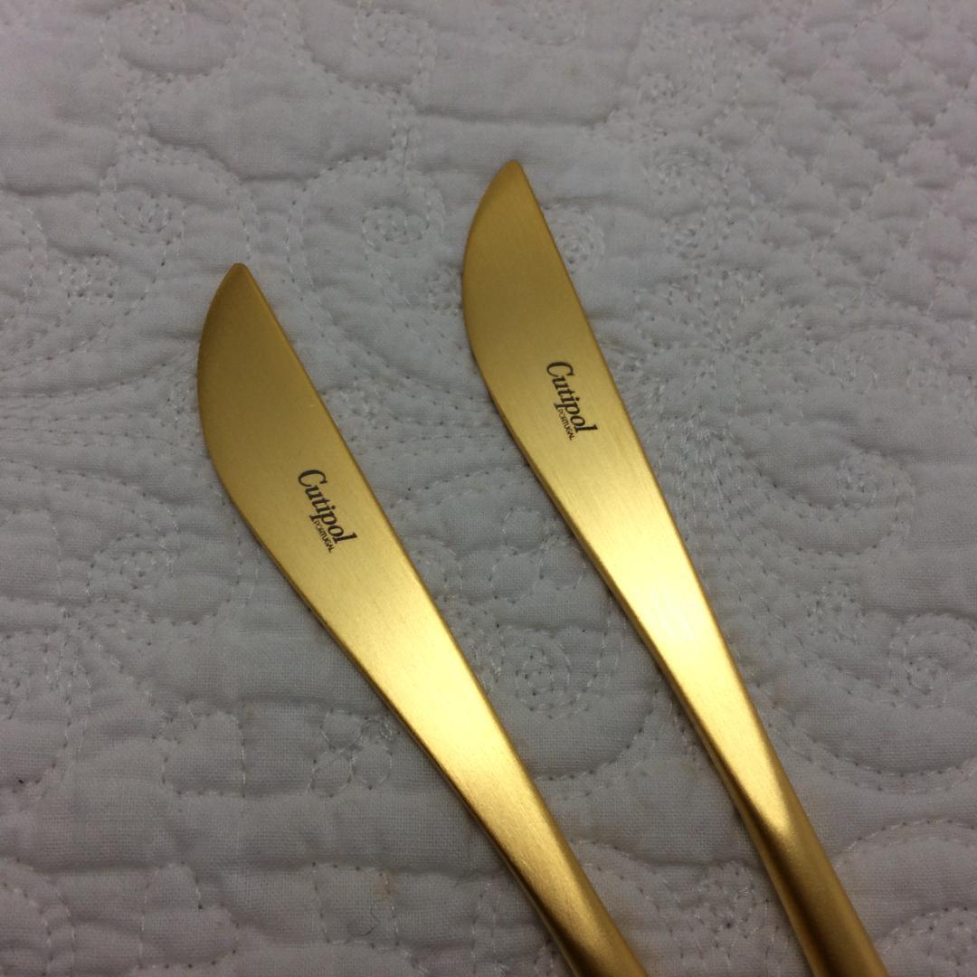 セール価格！　クチポール　ＧＯＡ　ターコイズ＆ゴールド　ディナー３種×各２