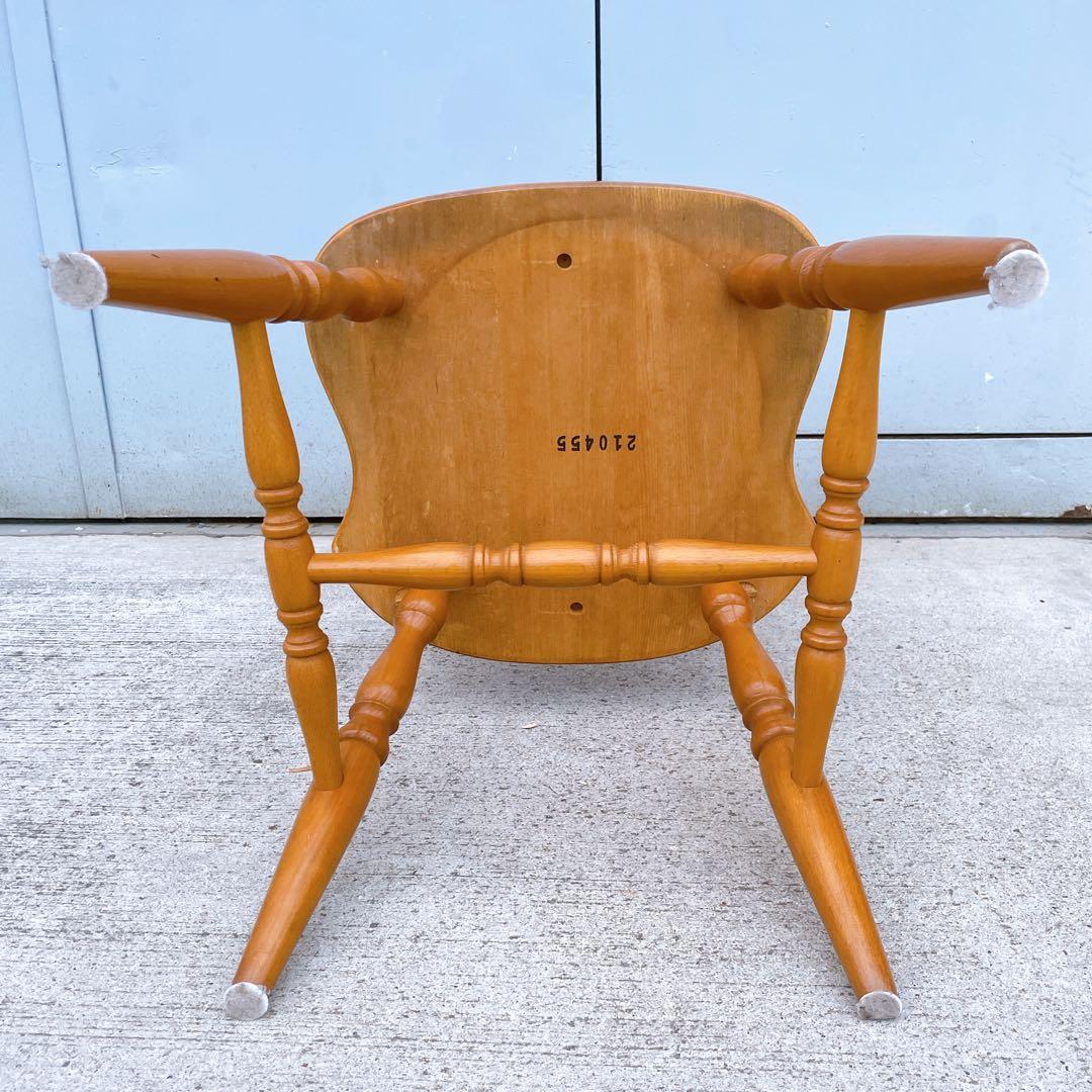 【美品送料込】飛騨産業 ヒダサンギョウ キツツキマーク ウィンザー チェア