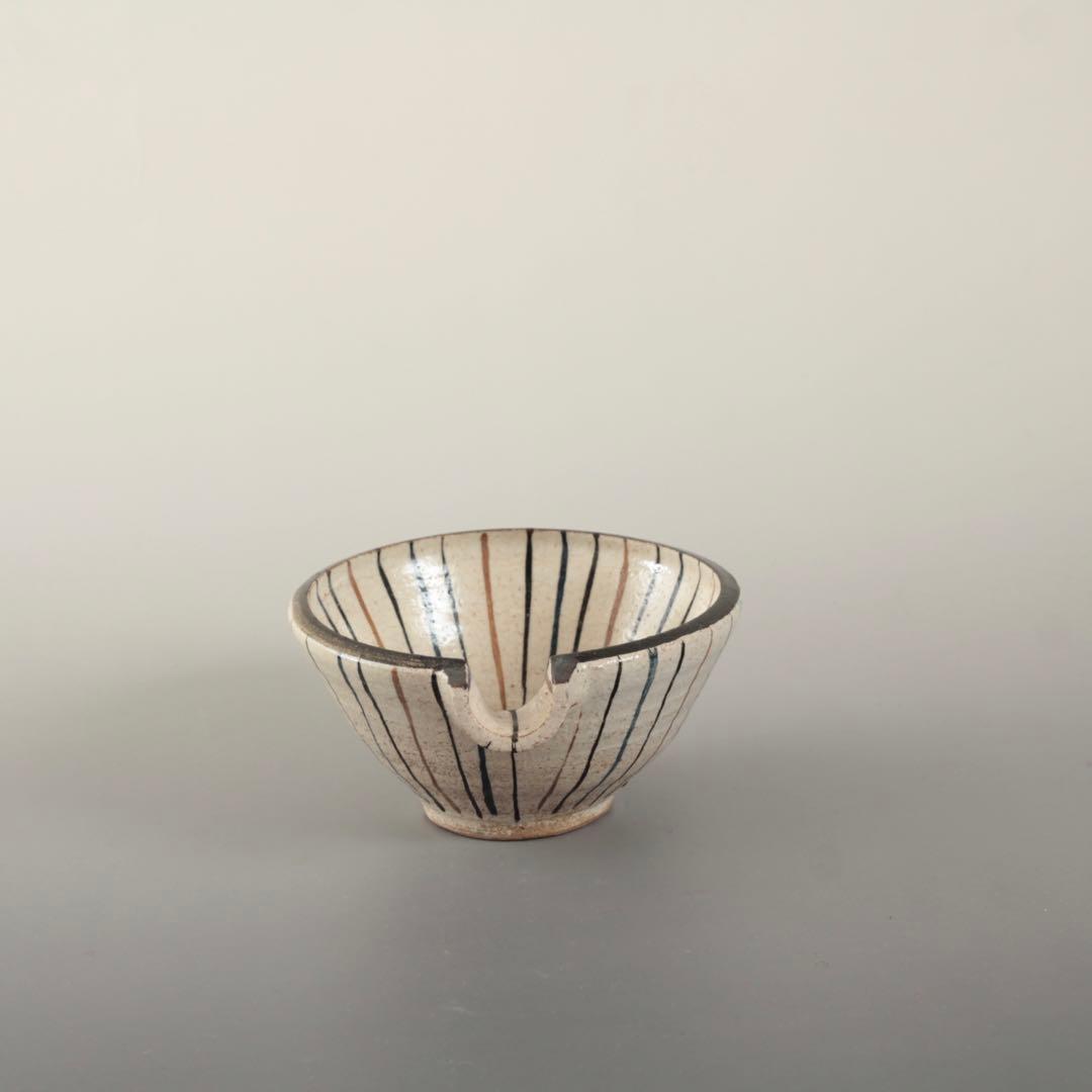 麦藁手 片口 酒器 容量約1合 古美術 古道具 アンティーク