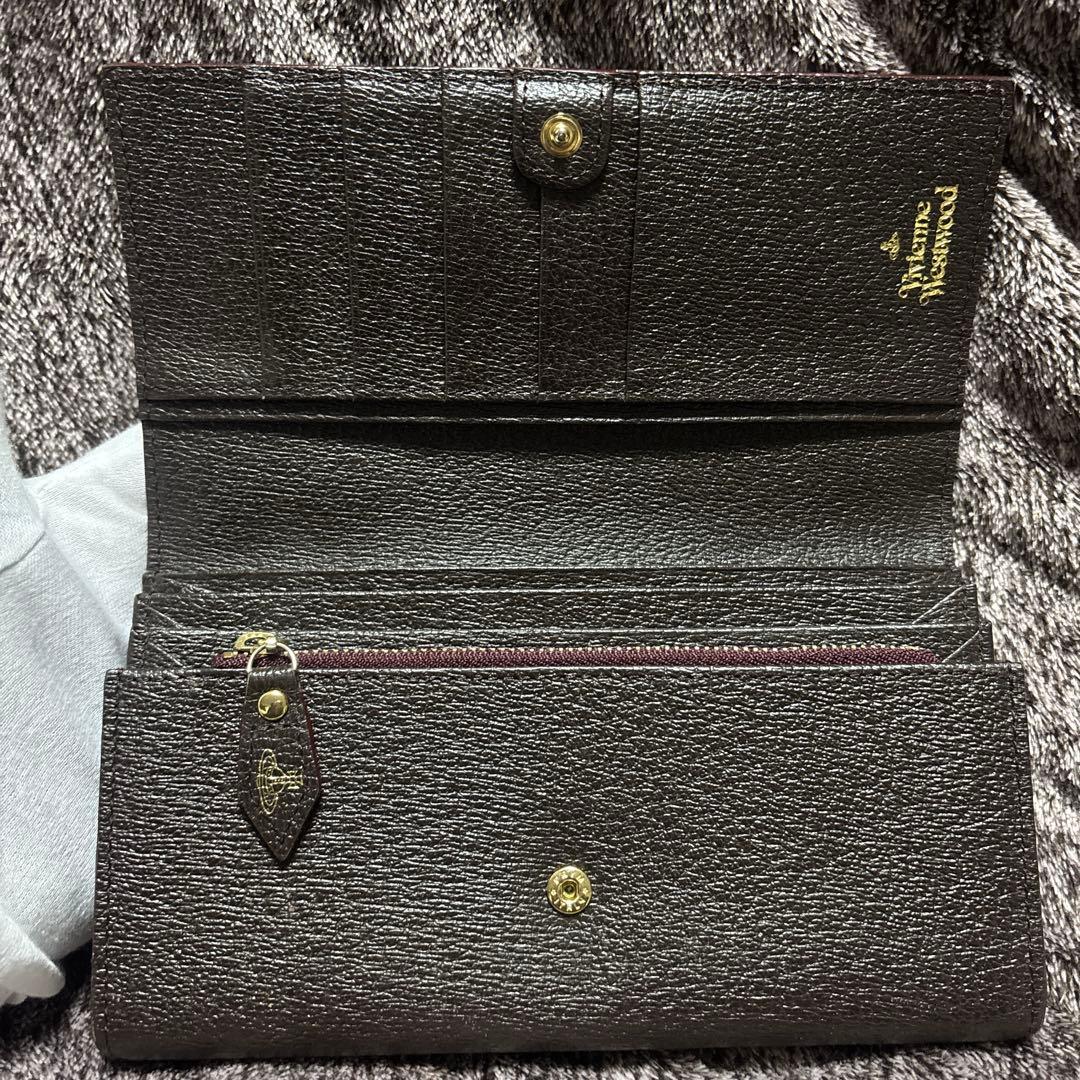 う*ん様 【極美品】ヴィヴィアン　二つ折り長財布　カードケース付き　ブラウン