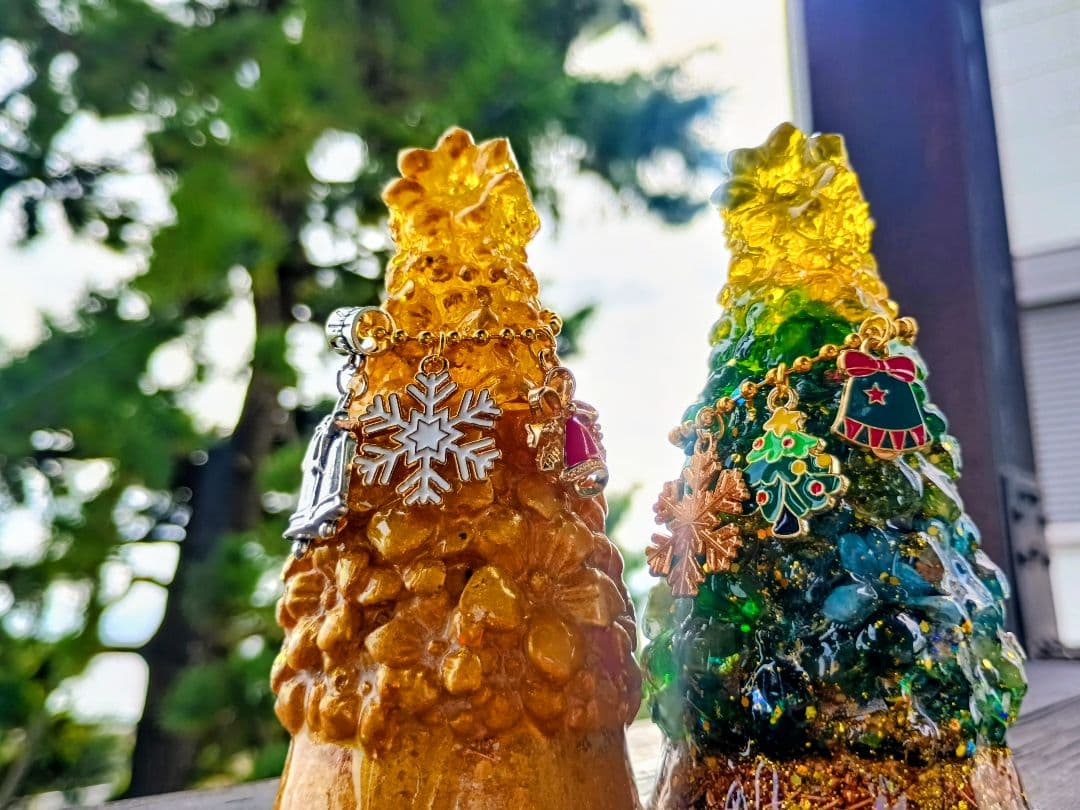 GREEN✧Xmasツリーのオルゴナイト♥容音さま♥専用です