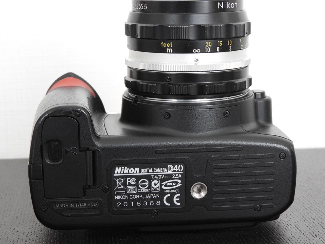 Nikon D40 Nikkor-H・C Auto 28mm f3.5 単焦点