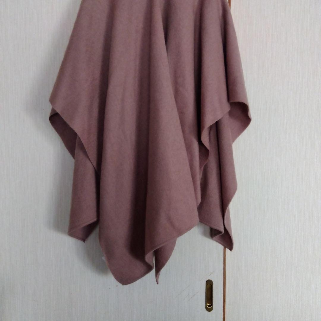 おこめちゃんです☆ EPOCA フォックスファー付きケープポンチョ