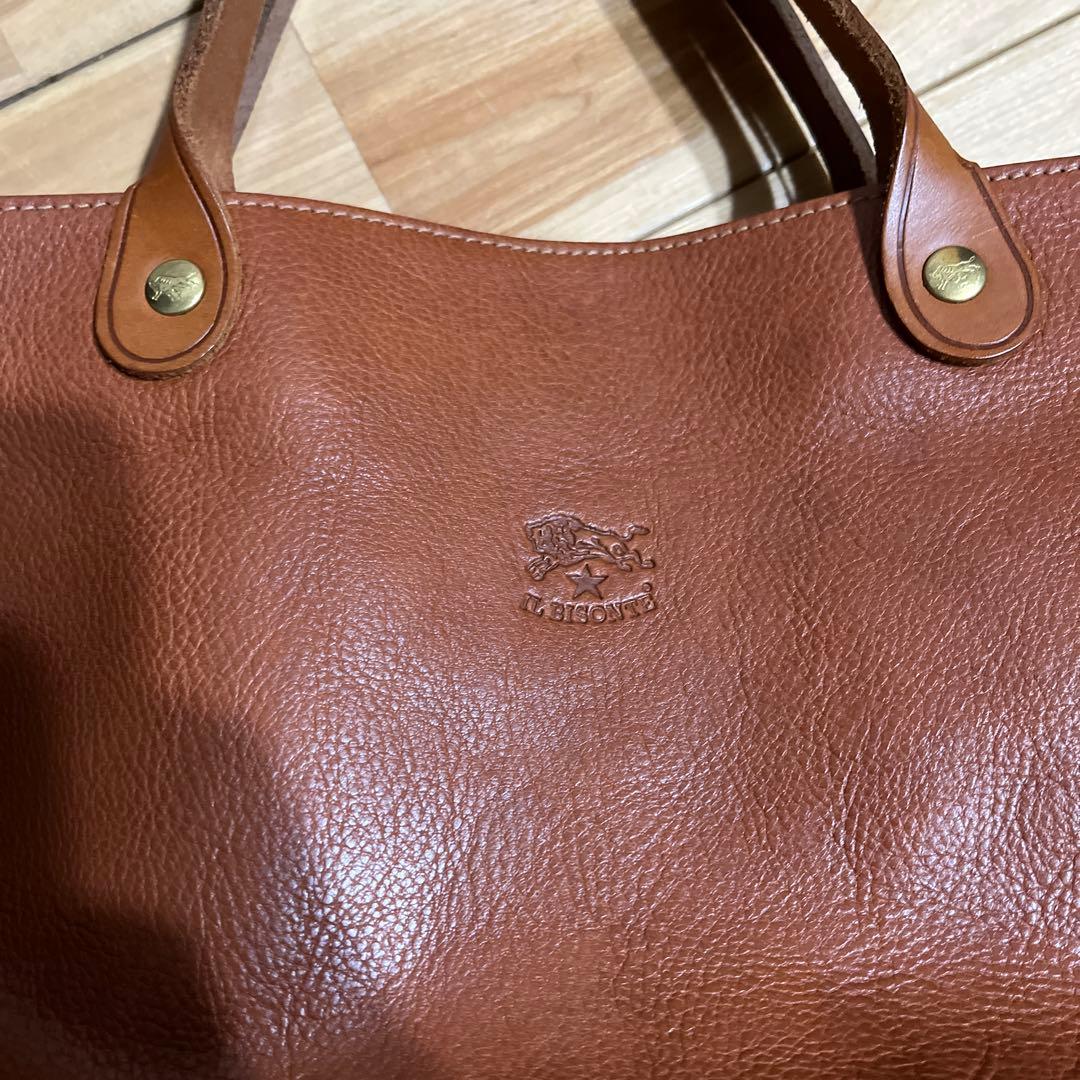 IL BISONTE イルビゾンテ　レザー　ハンドバッグ