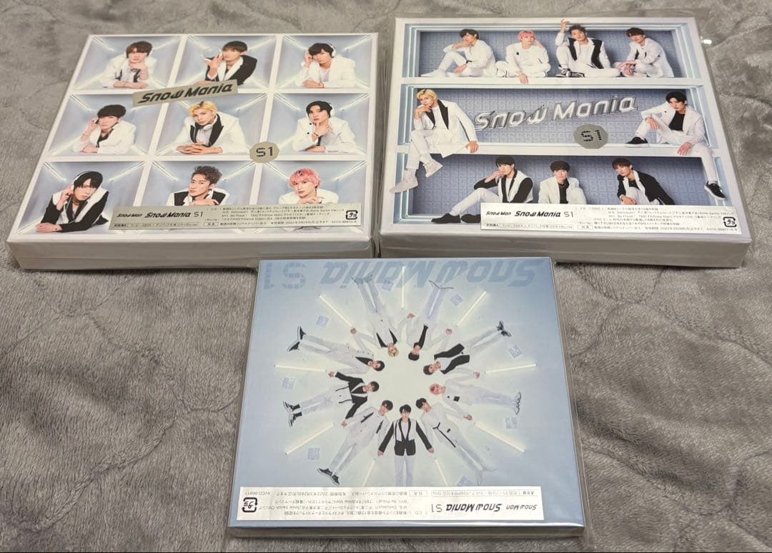 スノーマン 3枚セット×6