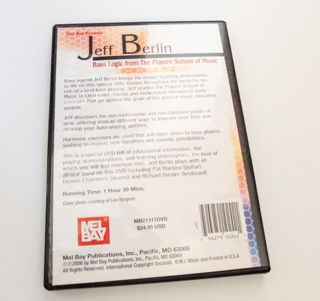 ミュージック Mel Bay Jeff Berlin-Bass Logic