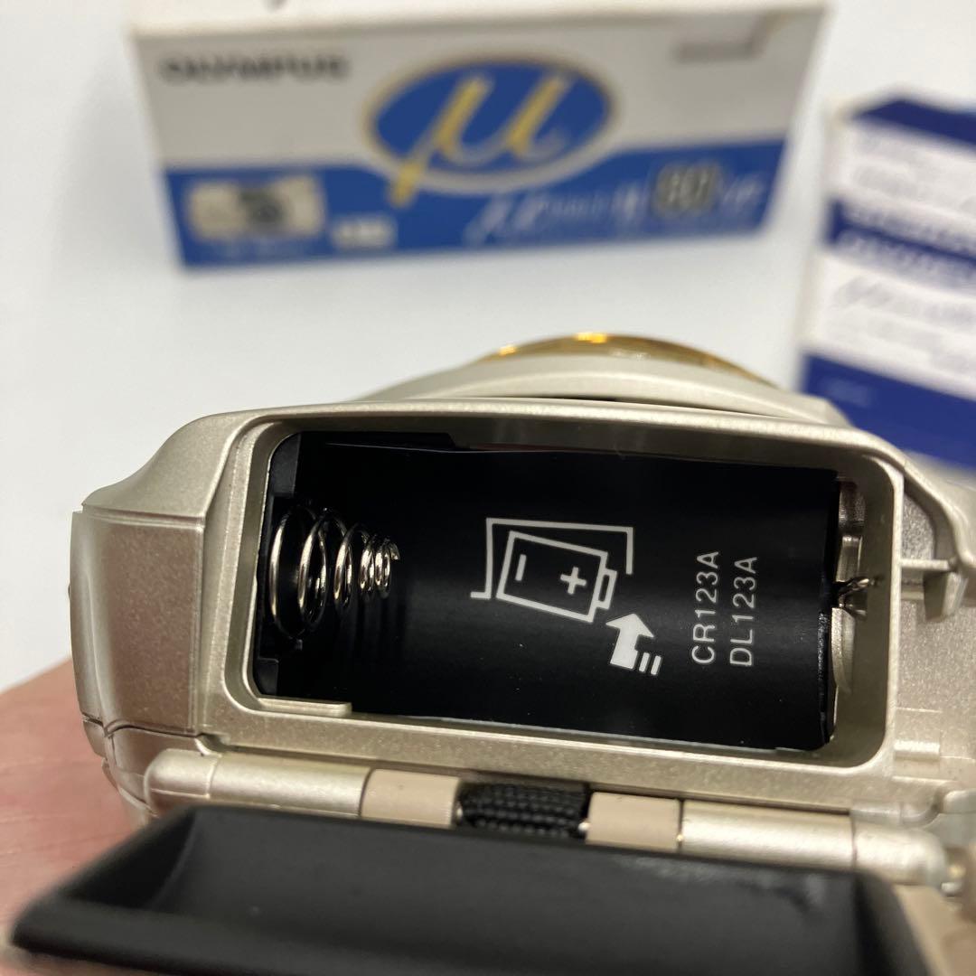 超美品　【完動品】OLYMPUS μ Ⅱ 80 VF コンパクトフィルムカメラ