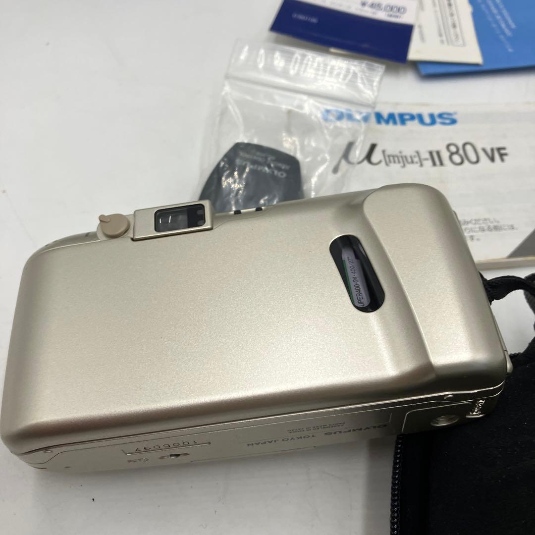 超美品　【完動品】OLYMPUS μ Ⅱ 80 VF コンパクトフィルムカメラ