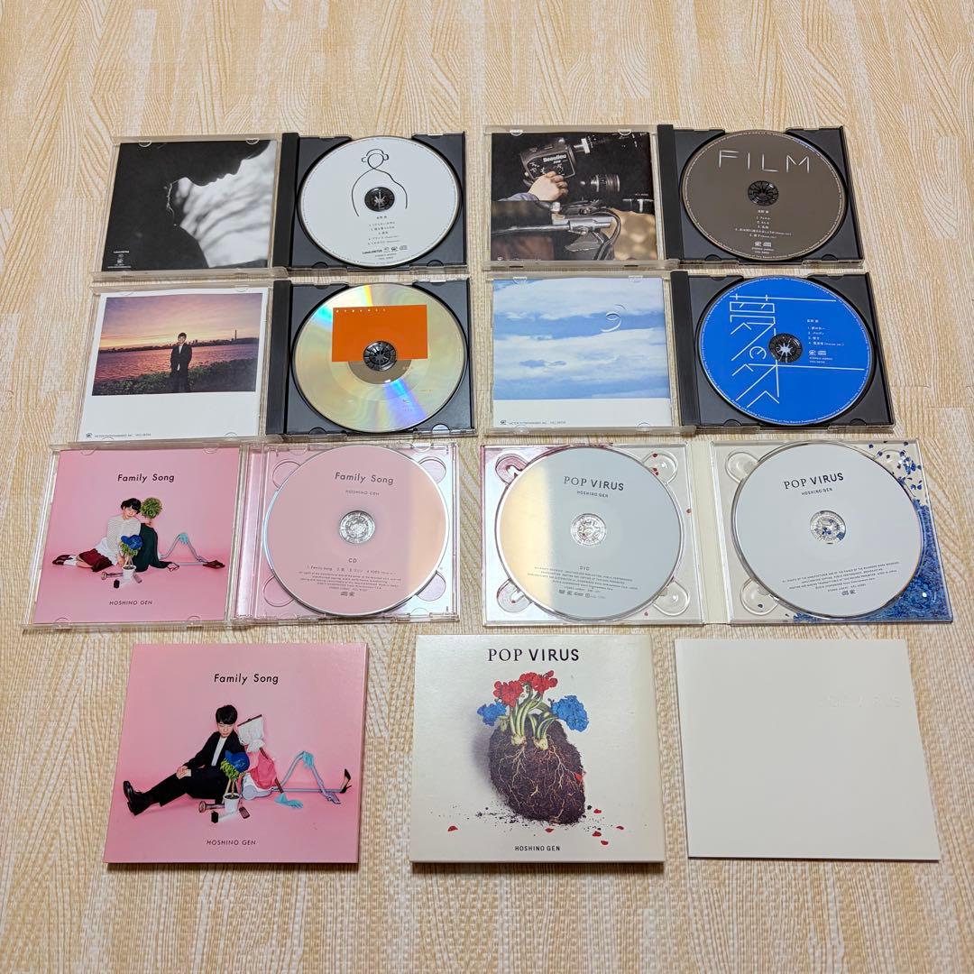 星野源　CD・アルバム　12セット